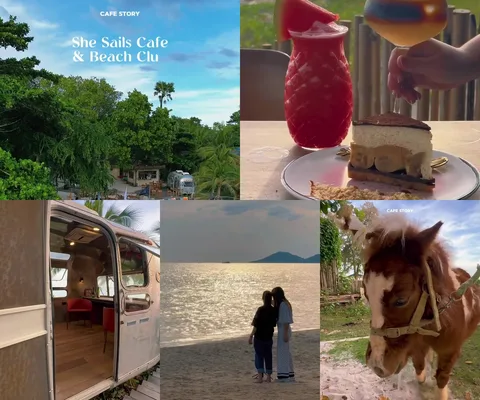 ภาพรีวิว She Sails Cafe & Beach Club • ระยอง