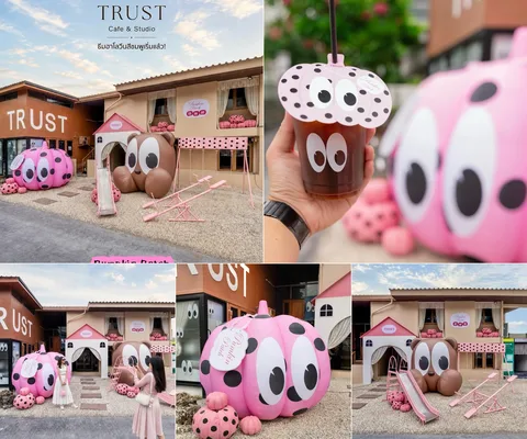 ภาพรวม 5 ภาพจากรีวิว Trust Cafe — Pumpkin Patch
