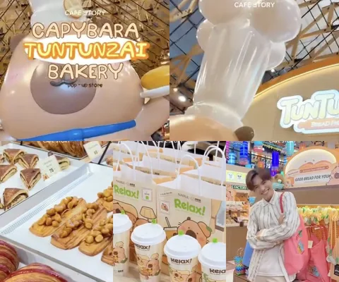 ภาพรีวิว Capybara Tuntunzai Bakery • Emsphere