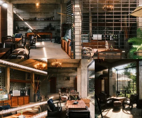 ภาพรีวิว Valley Cafe II — คาเฟ่บ้านสวนและของวินเทจใกล้อ่างเก็บน้ำแม่ธิ
