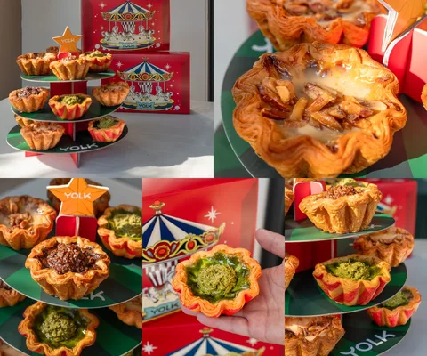 ภาพรีวิว YOLK • Christmas Egg Tart Tree