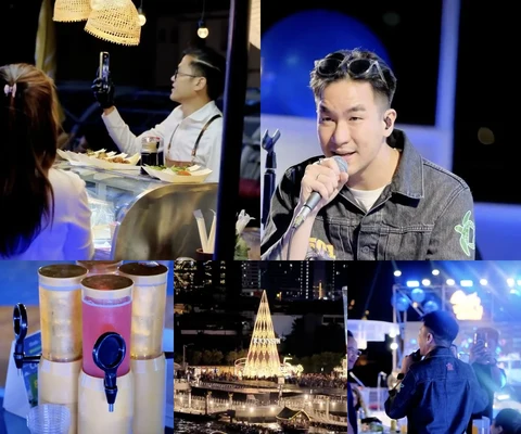 ภาพรีวิว SINGHA Countdown on the Cloud 2024 • RCB Rooftop
