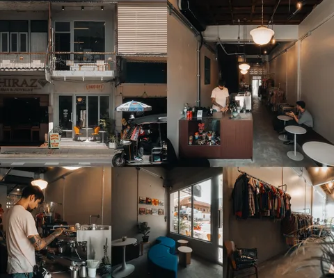 ภาพรีวิว Load Off — คาเฟ่และร้านสินค้าวินเทจในอาคารเก่าบนถนนท่าแพ