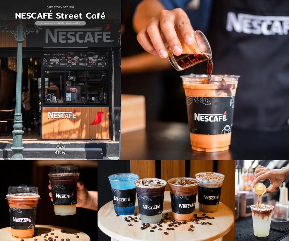 รีวิว NESCAFÉ Street Café ศาลาแดง โดย Cafe Story