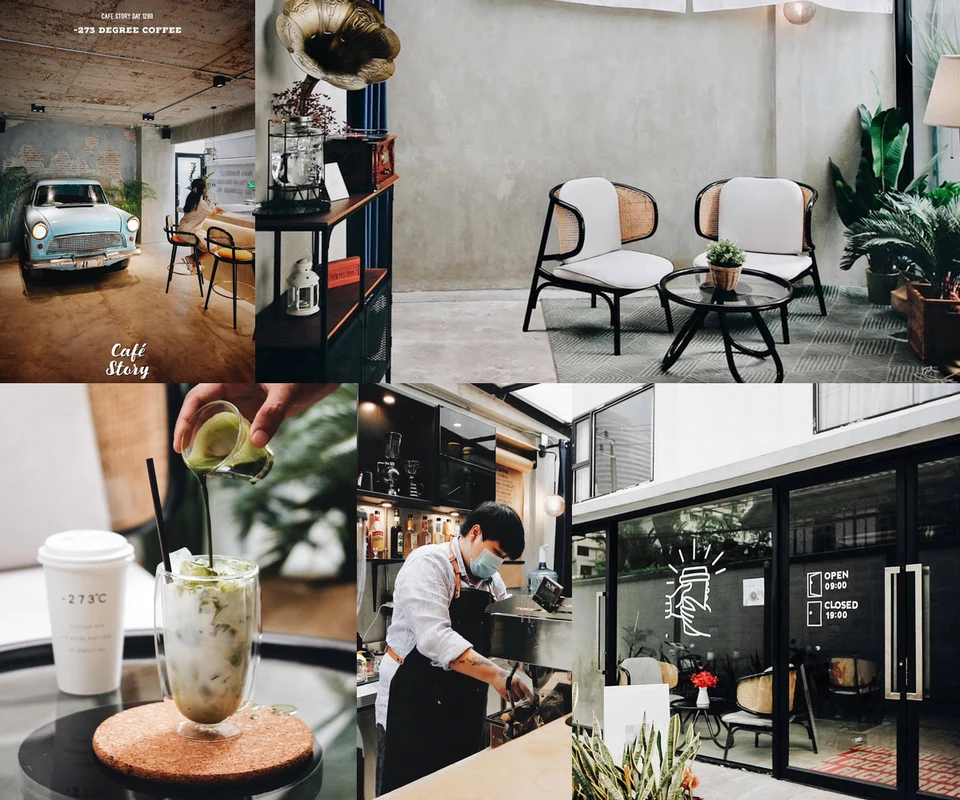 รีวิว −273 Degree Coffee โดย Cafe Story