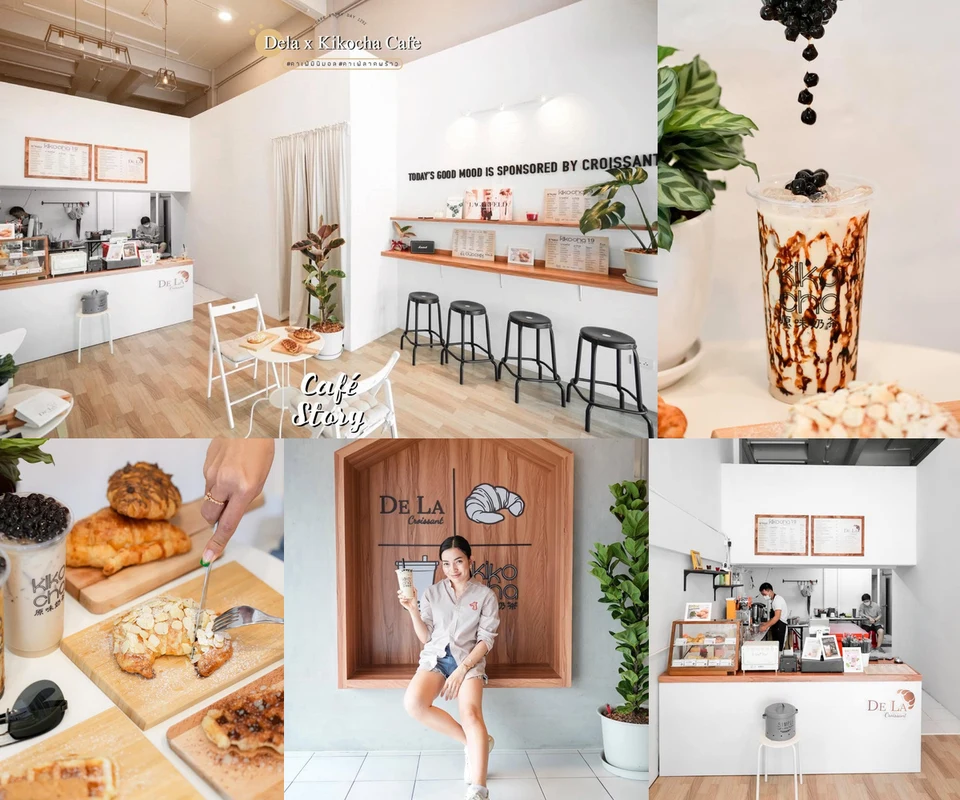 รีวิว Dela x Kikocha Cafe โดย Cafe Story