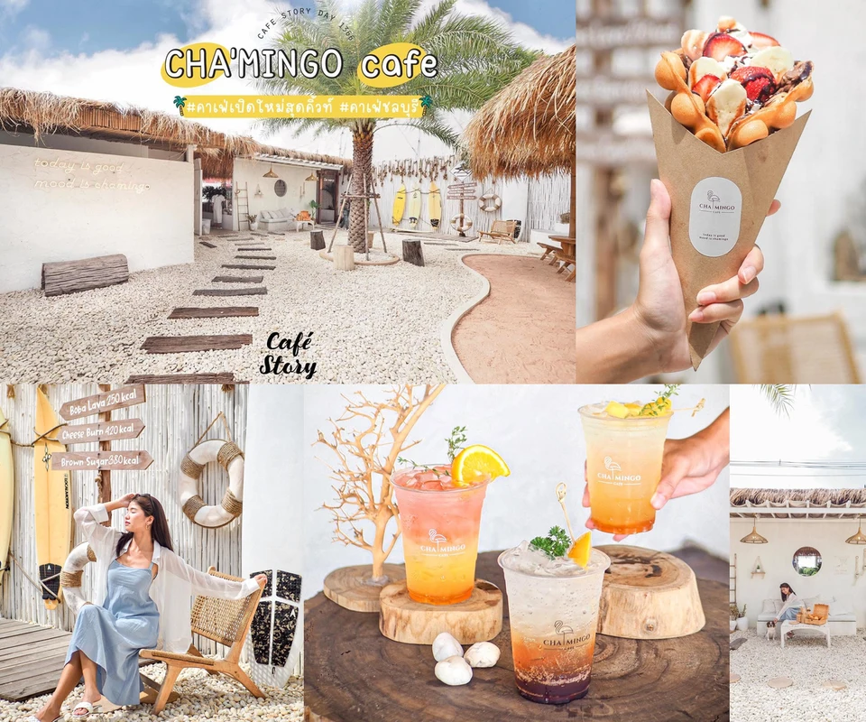 รีวิว CHA'MINGO cafe โดย Cafe Story