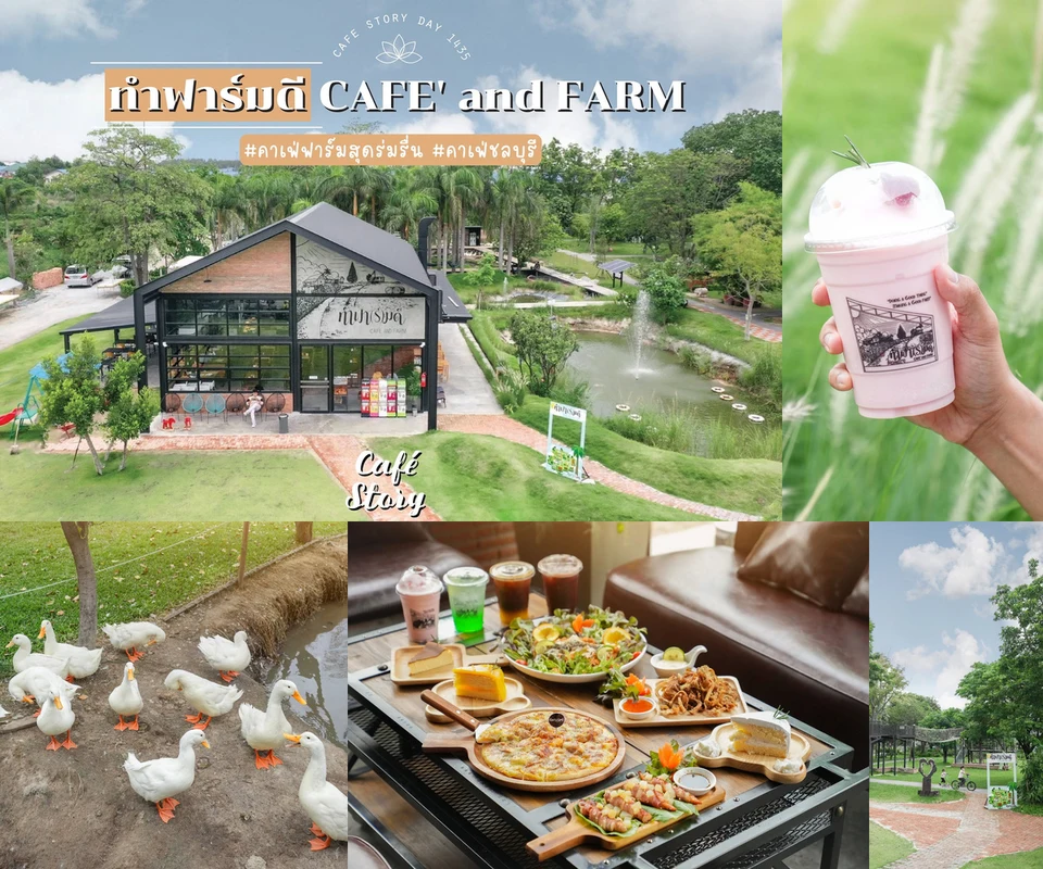 รีวิว ทำฟาร์มดี Cafe & Farm โดย Cafe Story