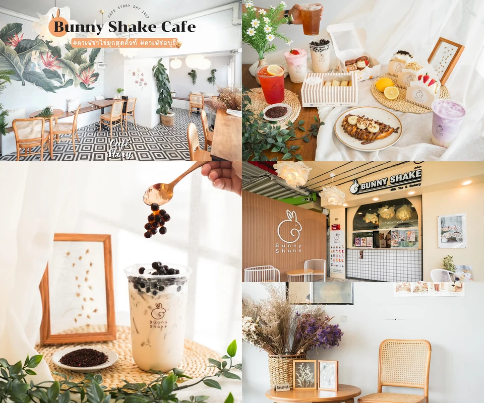 รีวิว Bunny Shake Cafe โดย Cafe Story