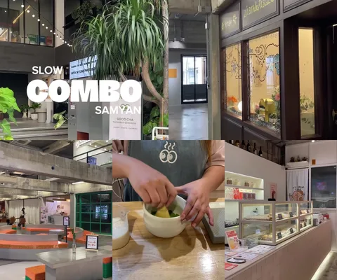 ภาพรีวิว Slowcombo • สามย่าน — คอมมูนิตี้ที่รวมอาหาร เครื่องดื่ม และกิจกรรมในจุฬาฯ 50