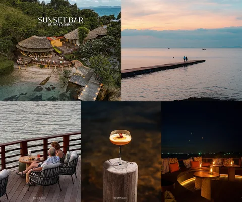 ภาพรวม 5 ภาพจากรีวิว Sunset Bar • อ่าวกิ่ว เกาะเสม็ด โดย @1.dayz