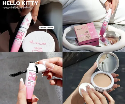 ภาพรีวิว Maybelline × Hello Kitty