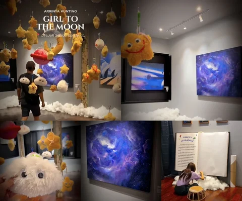 ภาพรีวิว Girl to the Moon • JINJeR Space Songwat