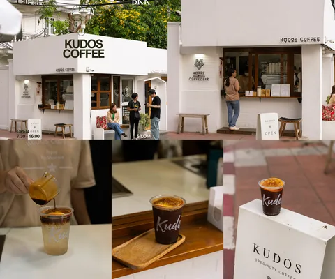 ภาพรีวิว KUDOS Coffee Bar • สีลม — ร้านกาแฟขนาดเล็กในสีลม 19