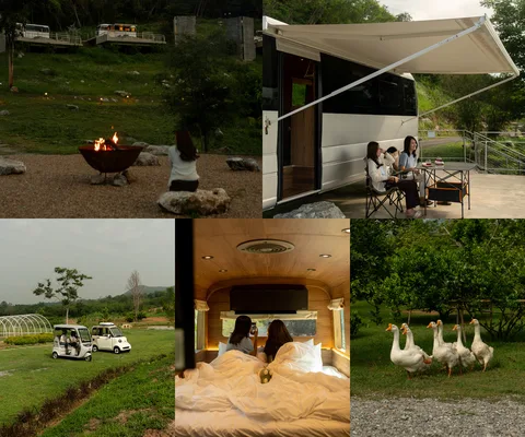 ภาพรีวิว LandHopper Khaoyai — ที่พักในรถพร้อมคาเฟ่และร้านอาหารวิวเขาใหญ่
