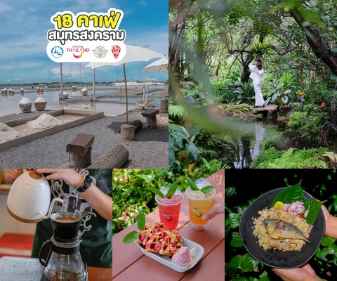 ภาพรีวิว 18 คาเฟ่สมุทรสงคราม — 365 Days of Coffee