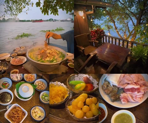 ภาพรีวิว บ้านท่าน้ำนนท์ — Chaopraya Antique Café