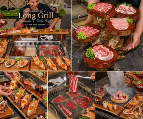 ภาพรีวิว Long Grill Yakiniku & Sushi Buffet