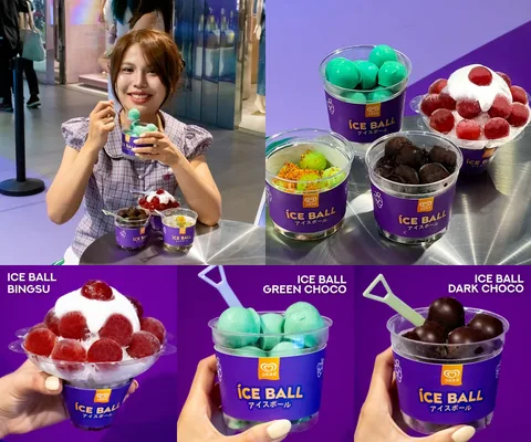 ภาพรีวิว Wall’s Ice Ball Cafe • สยามเซ็นเตอร์