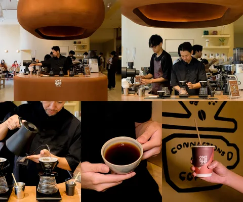 ภาพรีวิว ONIBUS Coffee • Central Park — กาแฟดริปที่สาขา Central Park ในวันเปิดร้านปี 2025