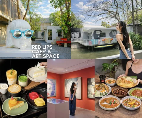 ภาพรีวิว RED LIPS Cafe & Art Space
