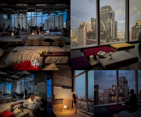 บรรยากาศ Newstand ใน Quiet Room by SUBSOLUM ชั้น 39 อาคาร T-ONE