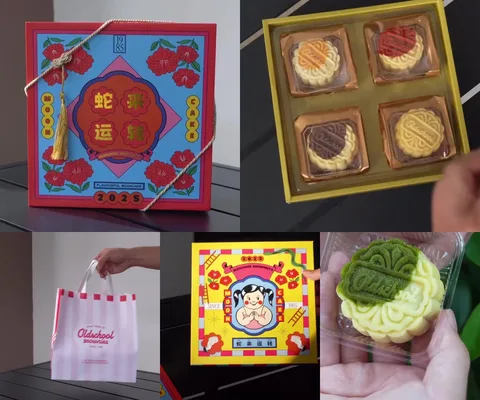 ภาพรีวิว Oldschool Mooncake
