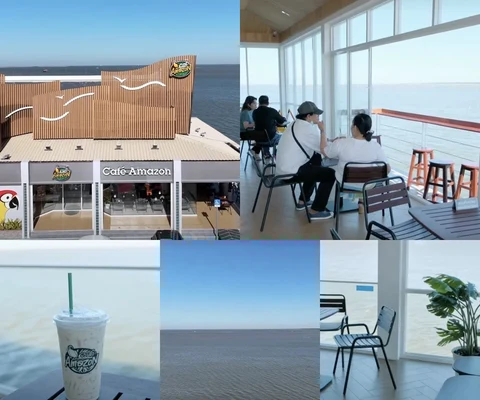 ภาพรีวิว Café Amazon • ชลมารควิถี
