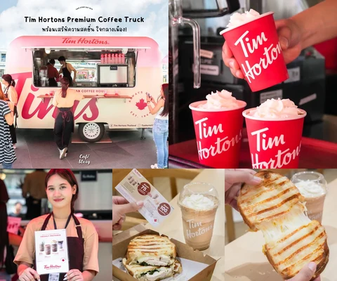 ภาพรีวิว Tim Hortons Premium Coffee Truck — พฤษภาคม 2567