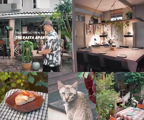 ภาพรีวิว The Pasta Apartment — สีลม