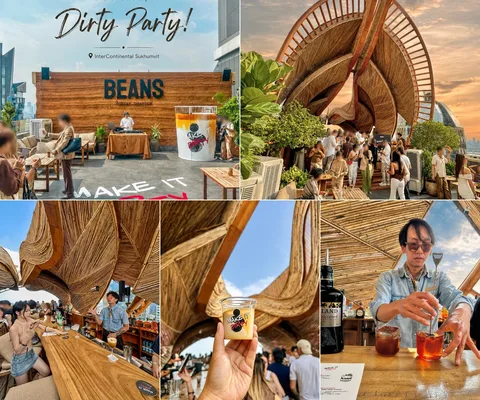 ภาพรีวิว BEANS x Sanctuary Bar • Dirty Party