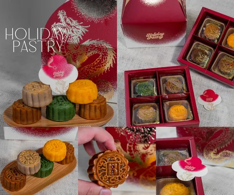 ภาพรีวิว Holiday Pastry • The Heritage Mooncake Collection 2025