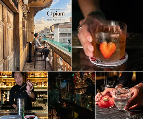 ภาพรวม 5 ภาพจากรีวิว OPIUM BAR