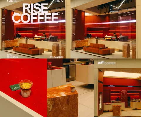 ภาพรีวิว RISE Coffee • One Bangkok — ร้านกาแฟชั้น B1 โซน The Storeys ใน One Bangkok
