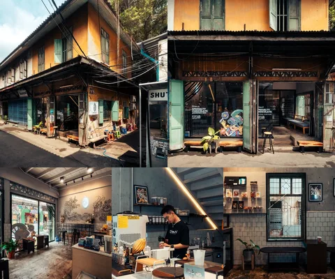 ภาพรีวิว CHOCH • ทรงวาด — คาเฟ่คราฟต์ช็อกโกแลตในอาคารเก่า