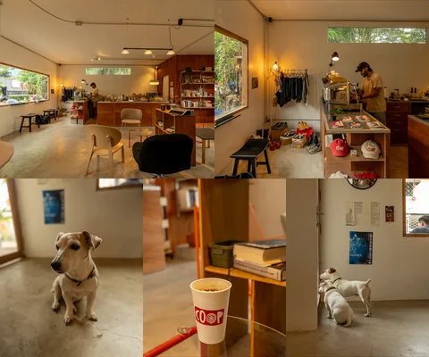 ภาพรีวิว COOP • Coffee and Stuff — กาแฟ หนังสือ แผ่นเสียง และสุนัขประจำร้านในเมืองเอก