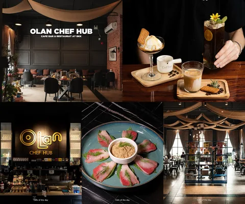 ภาพรีวิว Olan Chef Hub • เศรษฐศิริ — พื้นที่อาหาร กาแฟ และบาร์กับเรื่องราวของเชฟหมุนเวียน