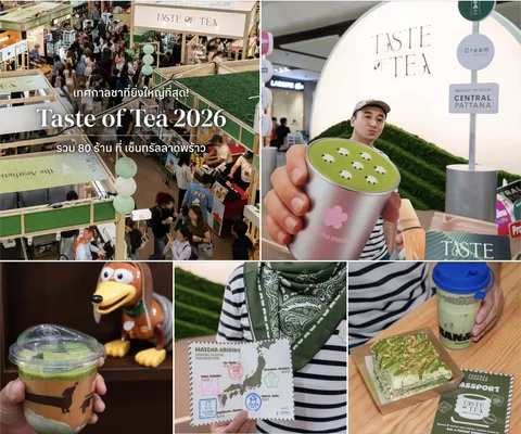 ภาพปกต้นฉบับ Taste of Tea 2026