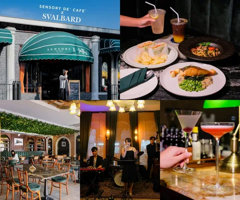 ภาพรีวิว Sensory De Cafe × Svalbard.BKK • เพชรเกษม 110 — คาเฟ่ Comfort Food กลางวันและบาร์แจ๊สยามค่ำ