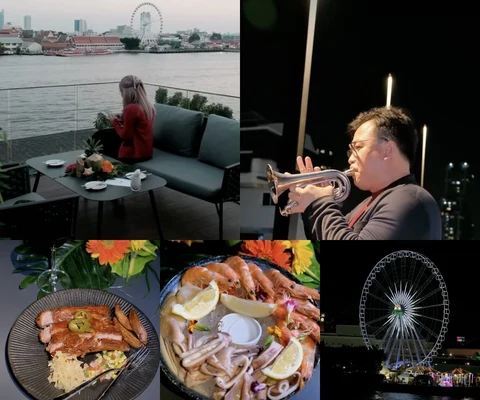 ภาพรีวิว Dark Waters Rooftop Bar • เจริญนคร